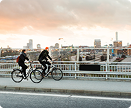 Cycling couple